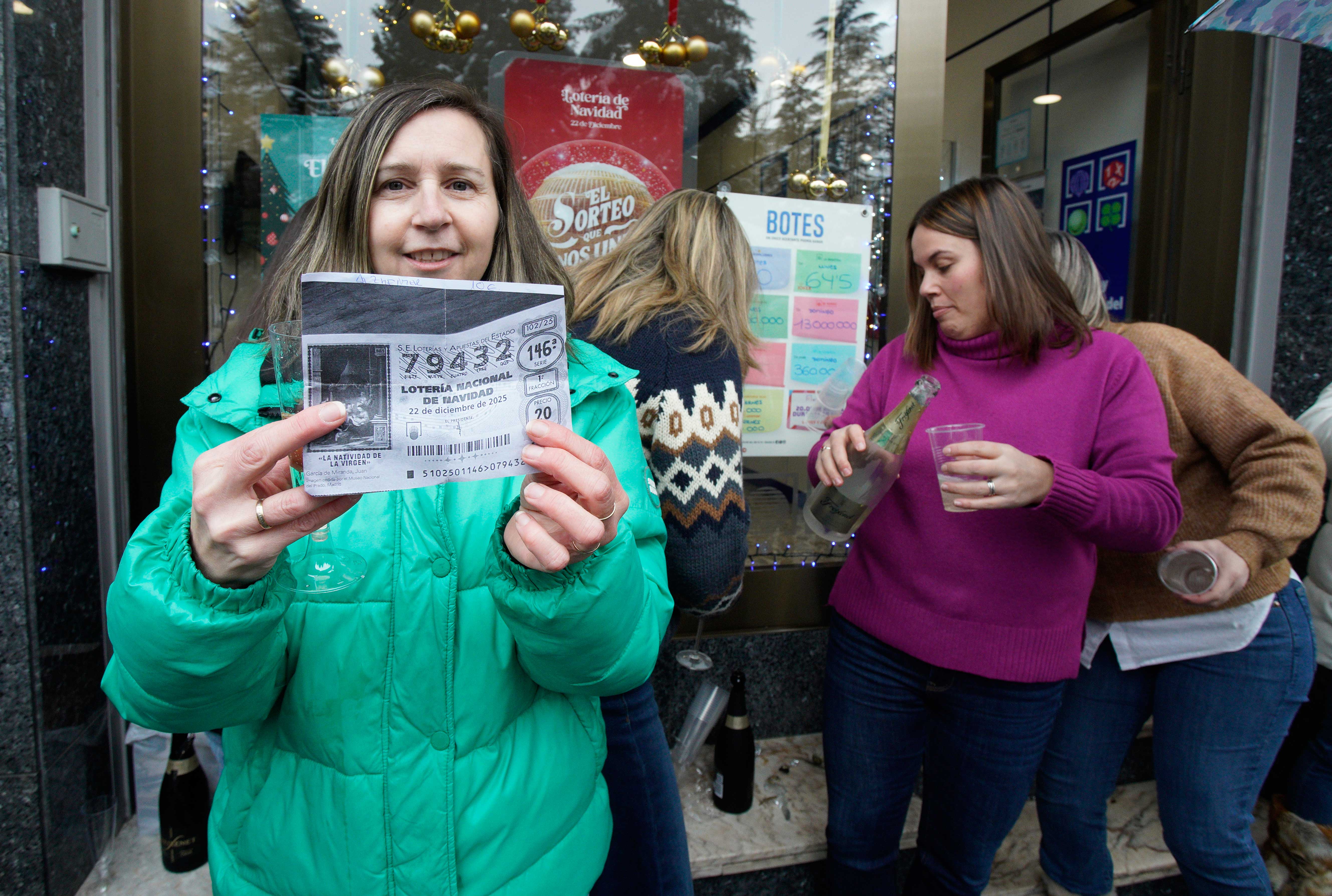 'El Gordo' deja una lluvia de millones en Villablino |CÉSAR SÁNCHEZ (Ical) 