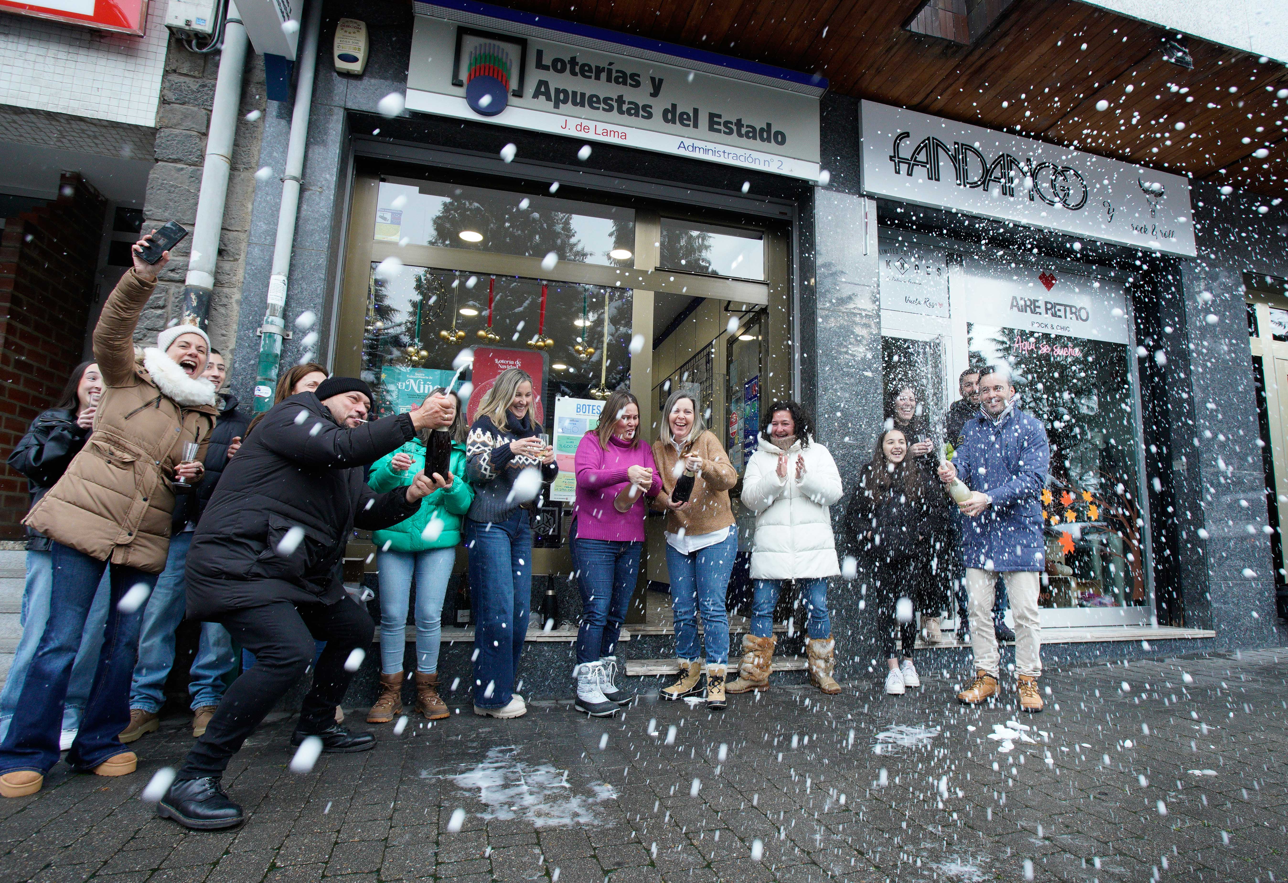 'El Gordo' deja una lluvia de millones en Villablino |CÉSAR SÁNCHEZ (Ical) 