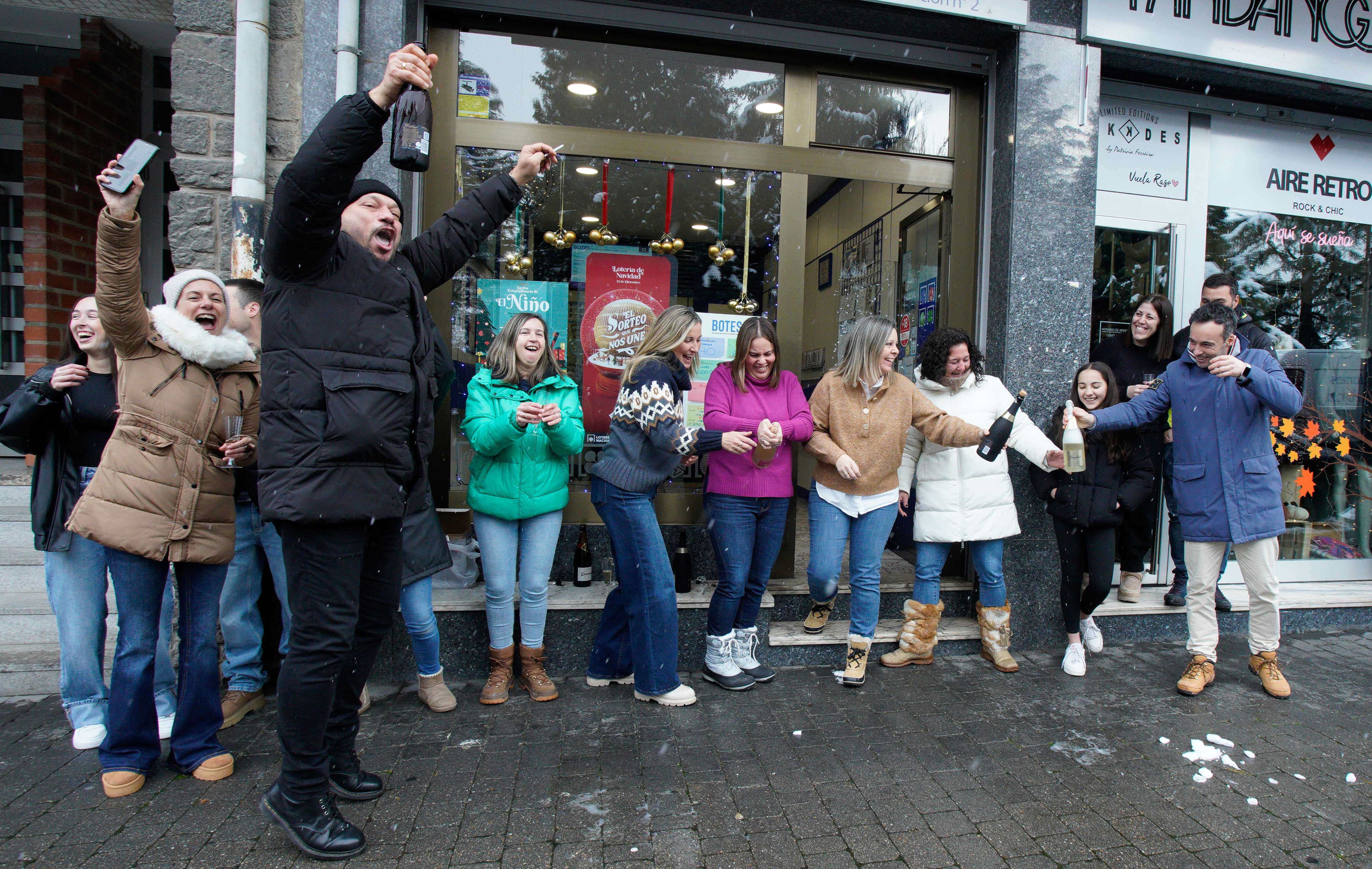 'El Gordo' deja una lluvia de millones en Villablino |CÉSAR SÁNCHEZ (Ical) 
