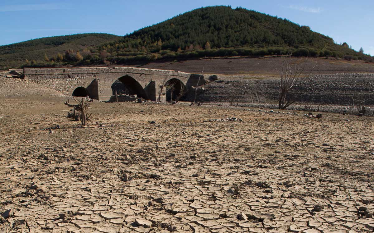 Imagen de archivo de efectos de la crisis climática en la provincia de León. | ICAL
