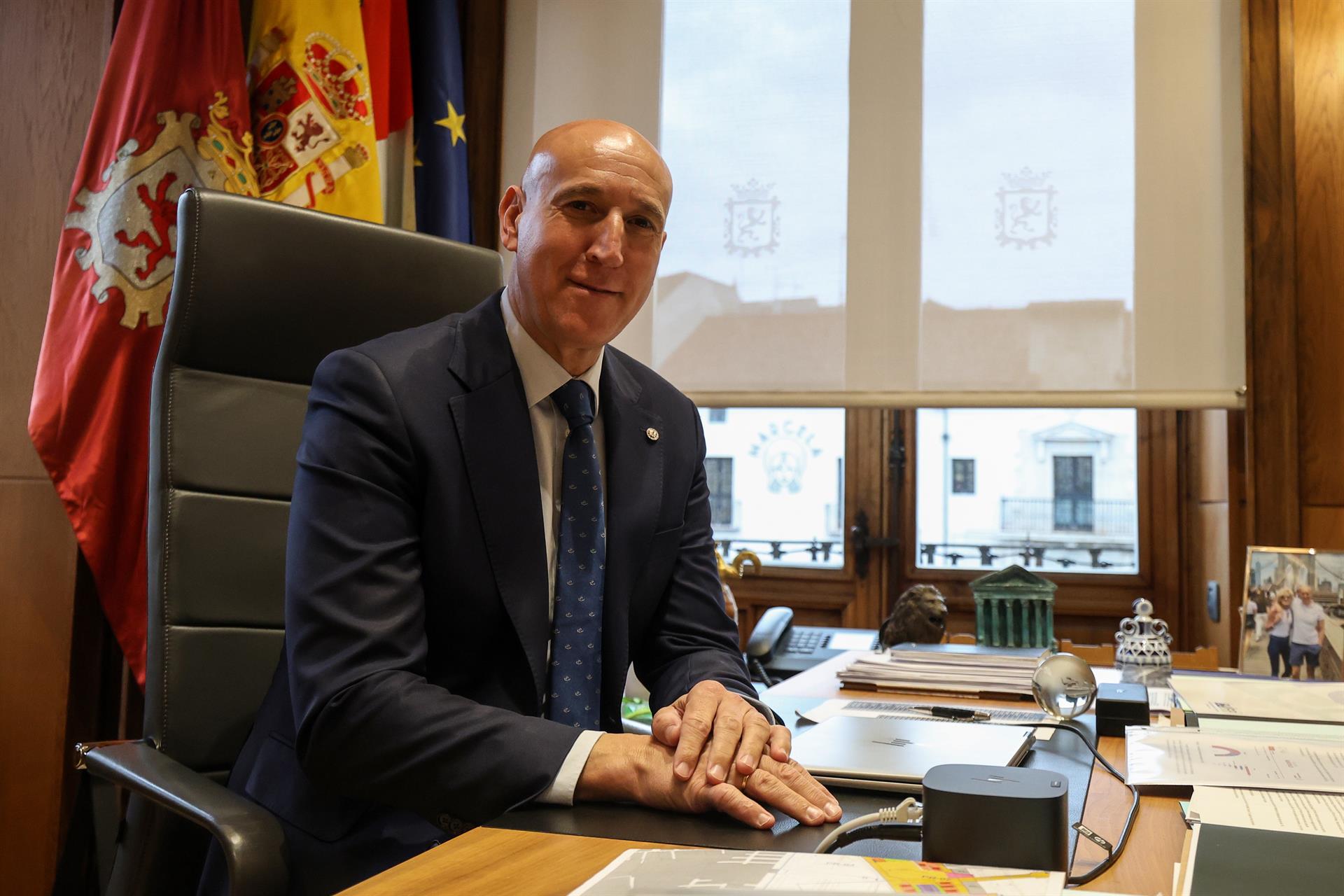 El alcalde de León, José Antonio Diez Díaz. | FERNANDO OTERO