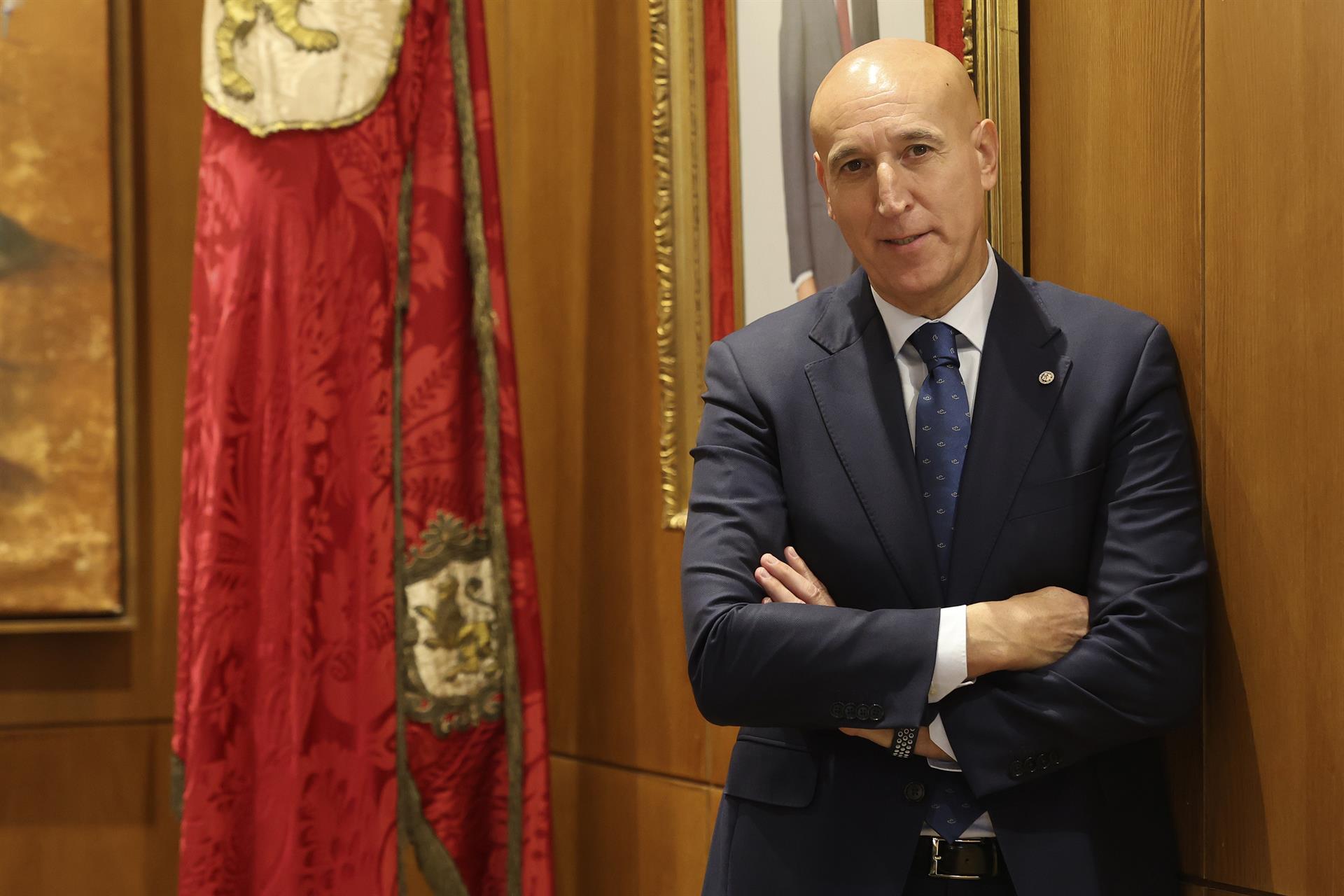 El alcalde de León, José Antonio Diez Díaz. | FERNANDO OTERO