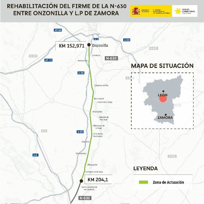 Actuación prevista.