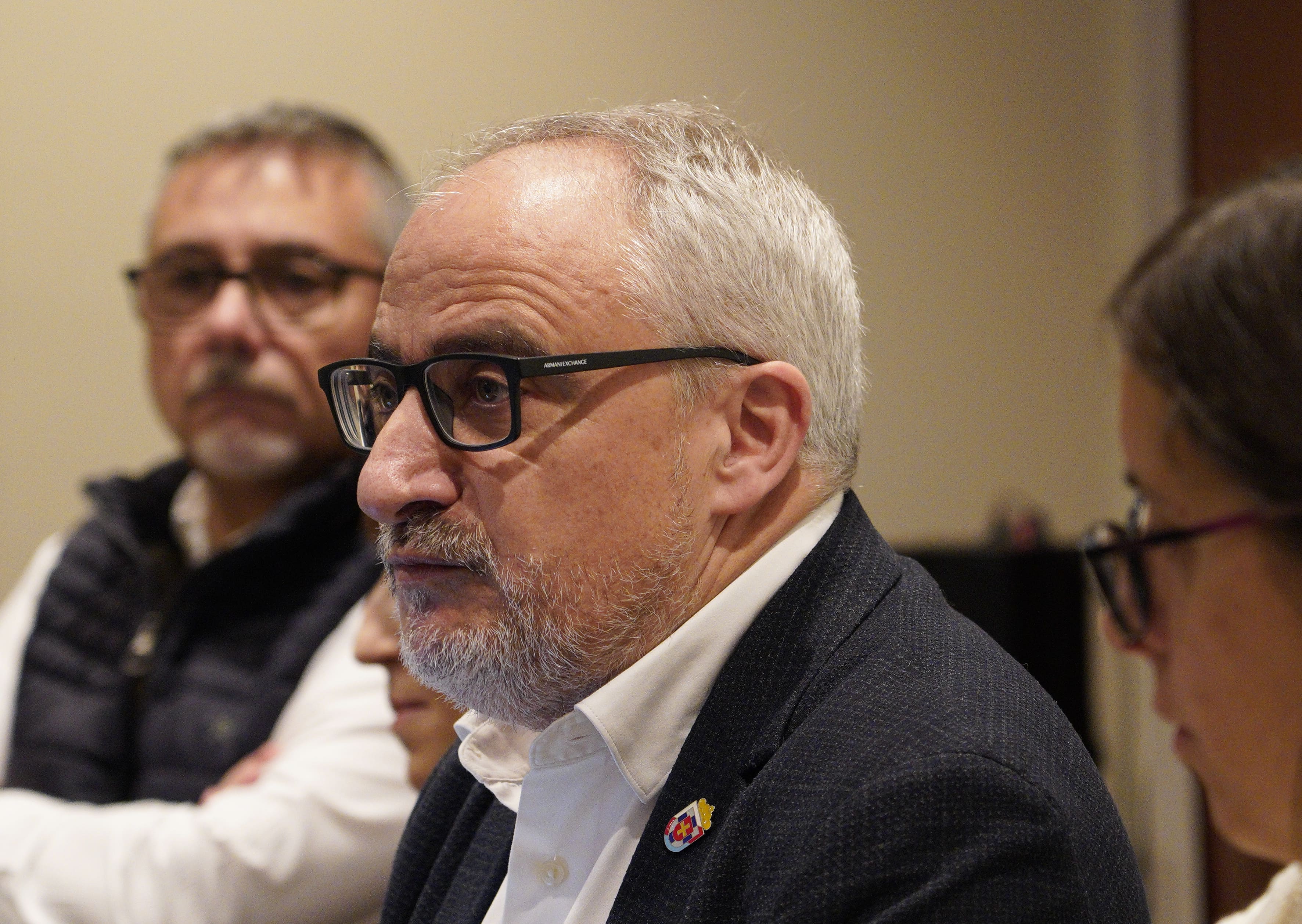 El portavoz del PSOE de Ponferrada, Olegario Ramón. | CÉSAR SÁNCHEZ (ICAL)