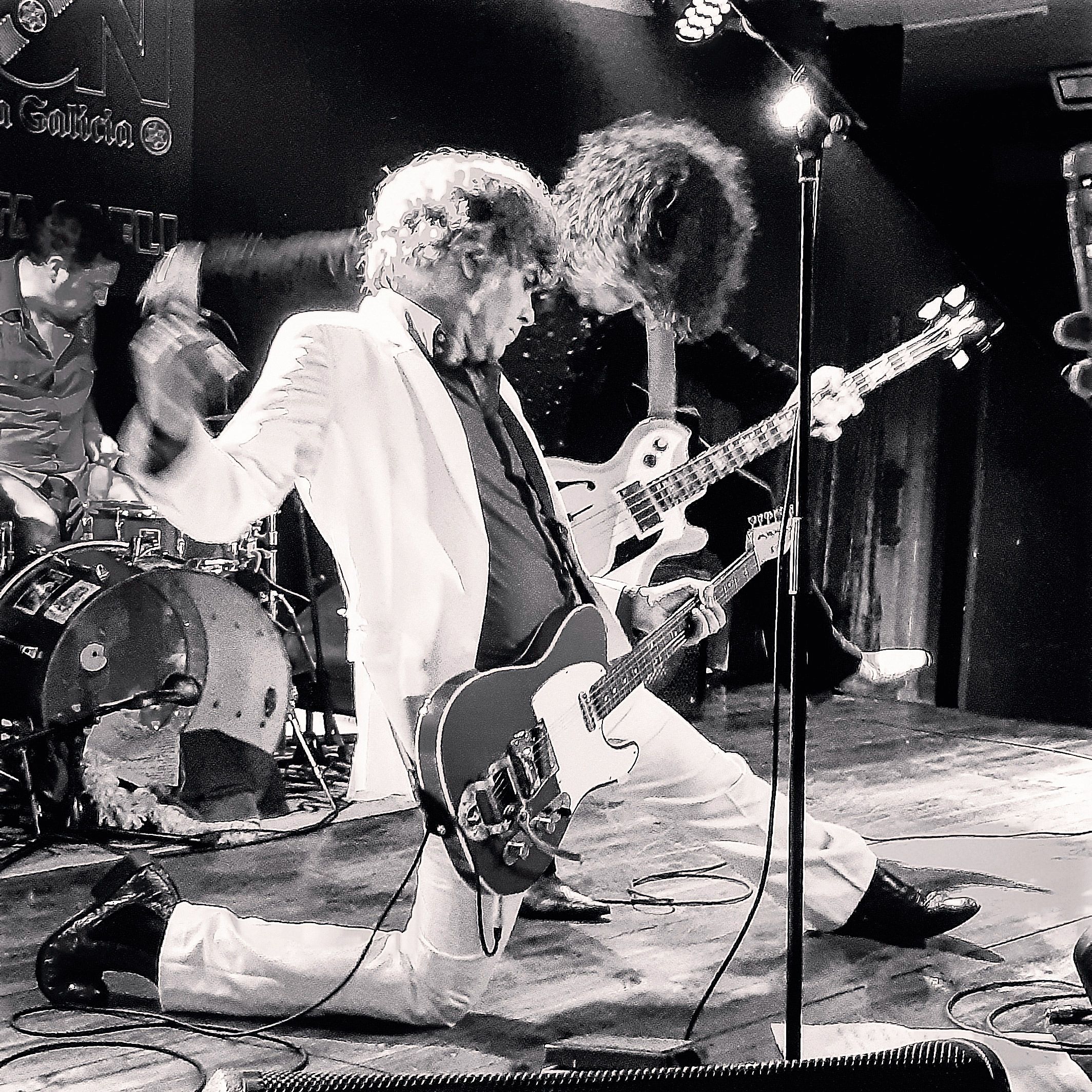 Un momento de uno de los conciertos de los vigueses The Bo Dereck’s.