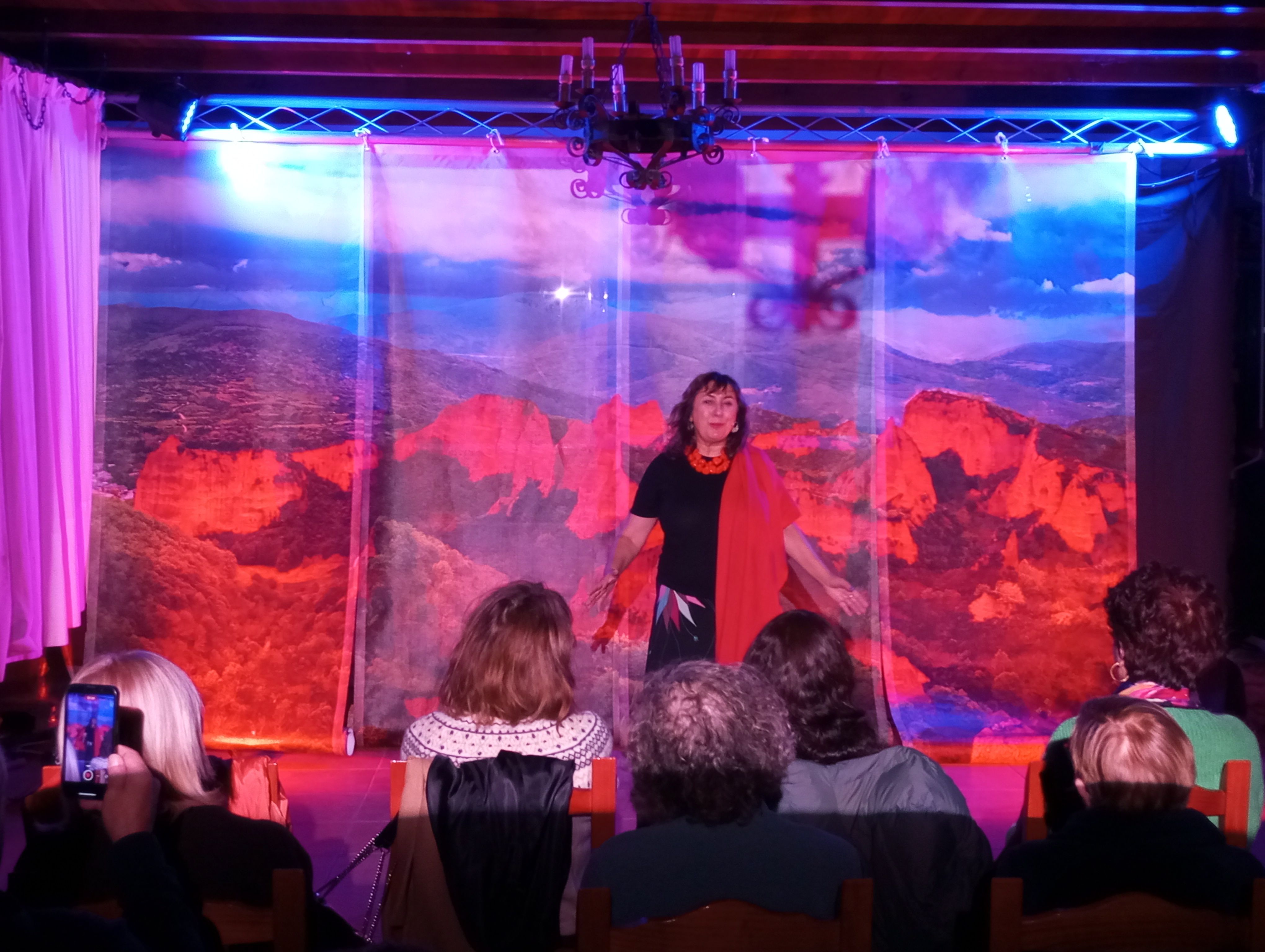 Ana Griott en una de las actuaciones de este I Festival.