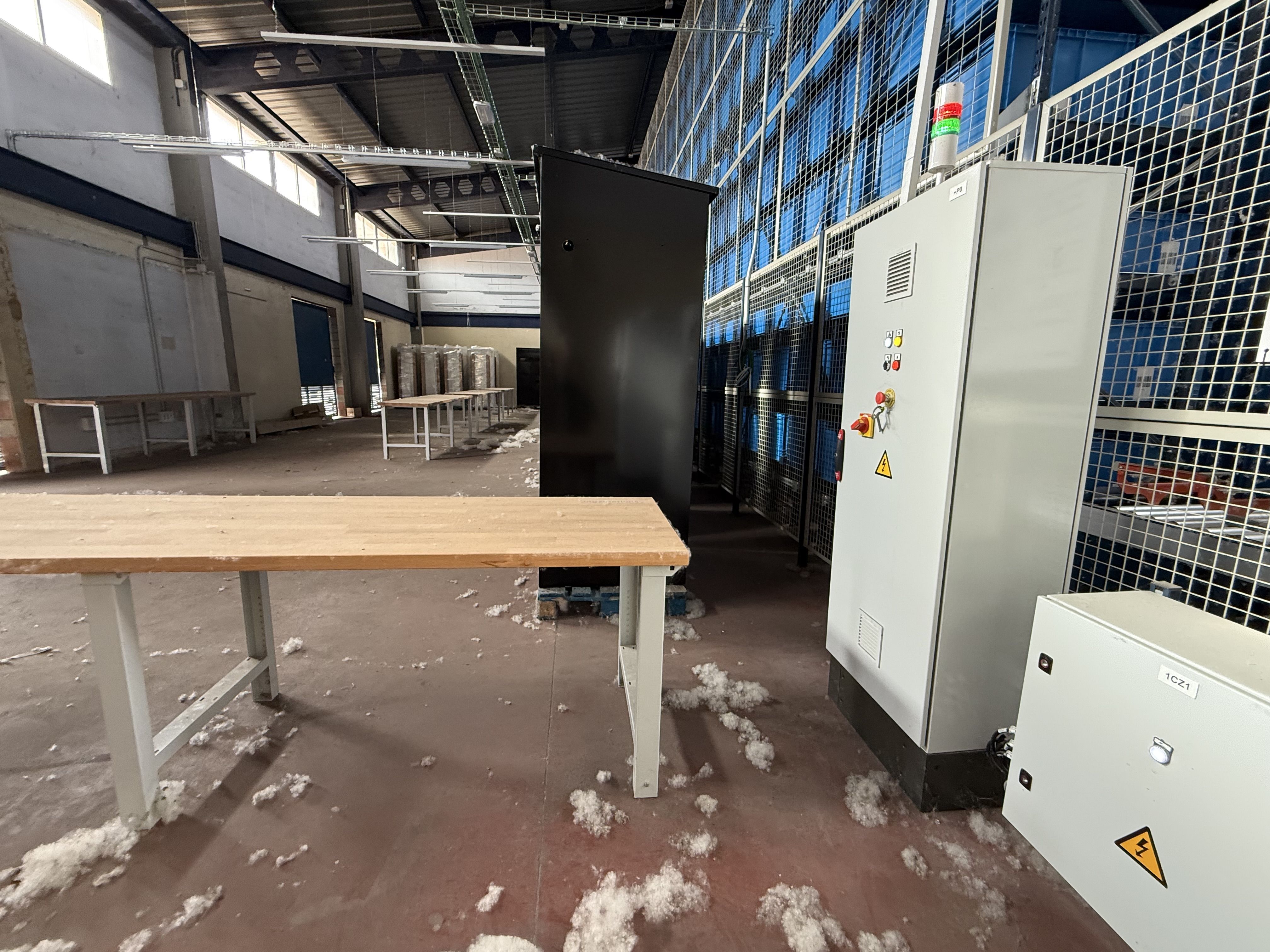 Imagen del almacén robotizado que el Ayuntamiento ha construido en Mercaleón. | LNC