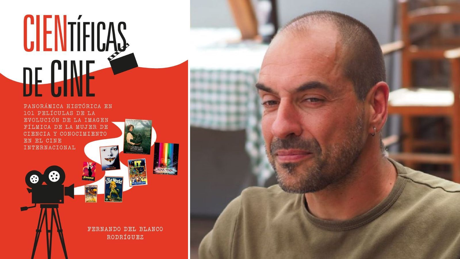 La portada de la publicación y su responsable, Fernando del Blanco. | L.N.C.