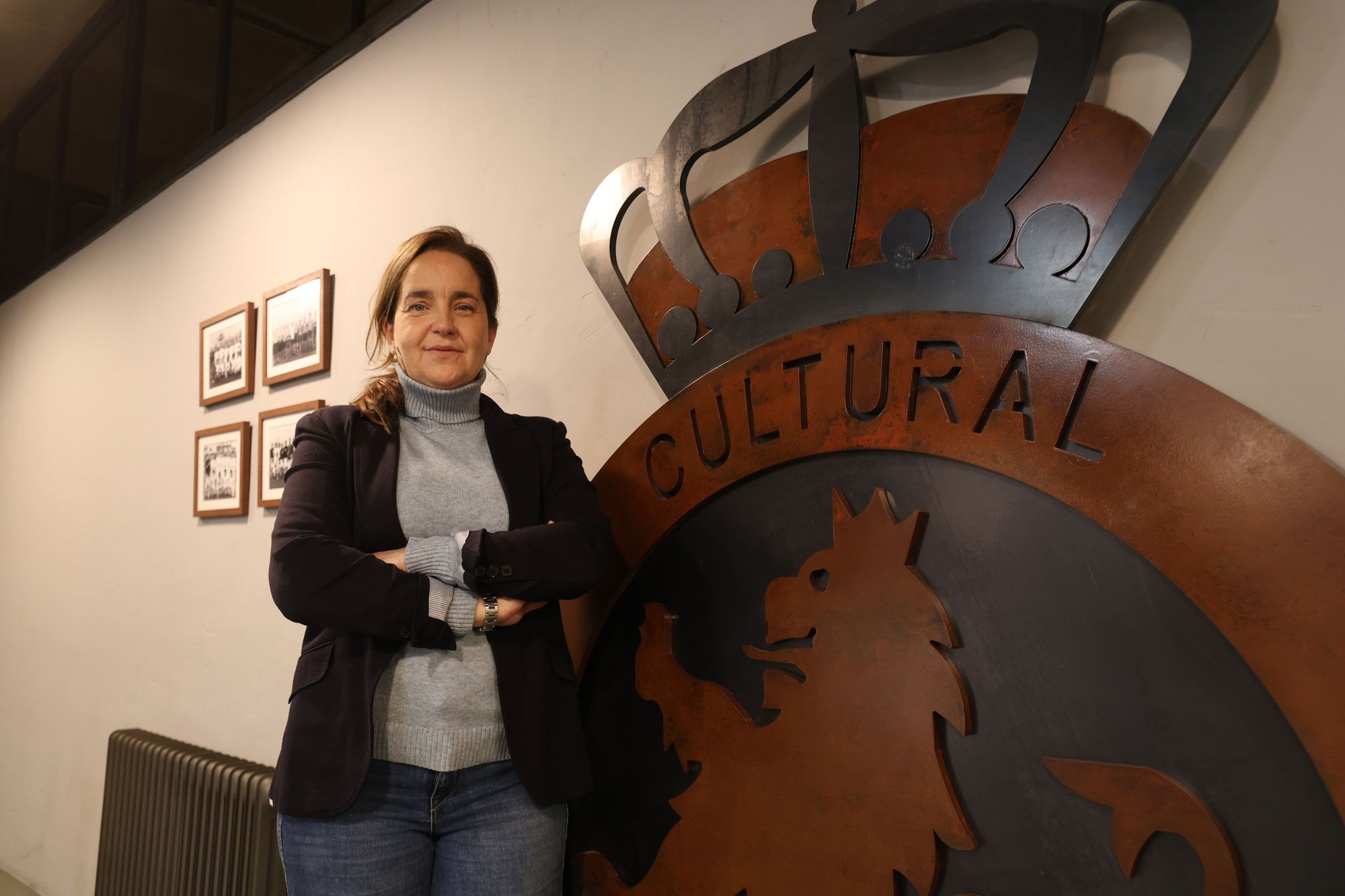 Natichu Alvarado, consejera ejecutiva de la Cultural, en un momento de la entrevista con La Nueva Crónica. | FERNANDO OTERO