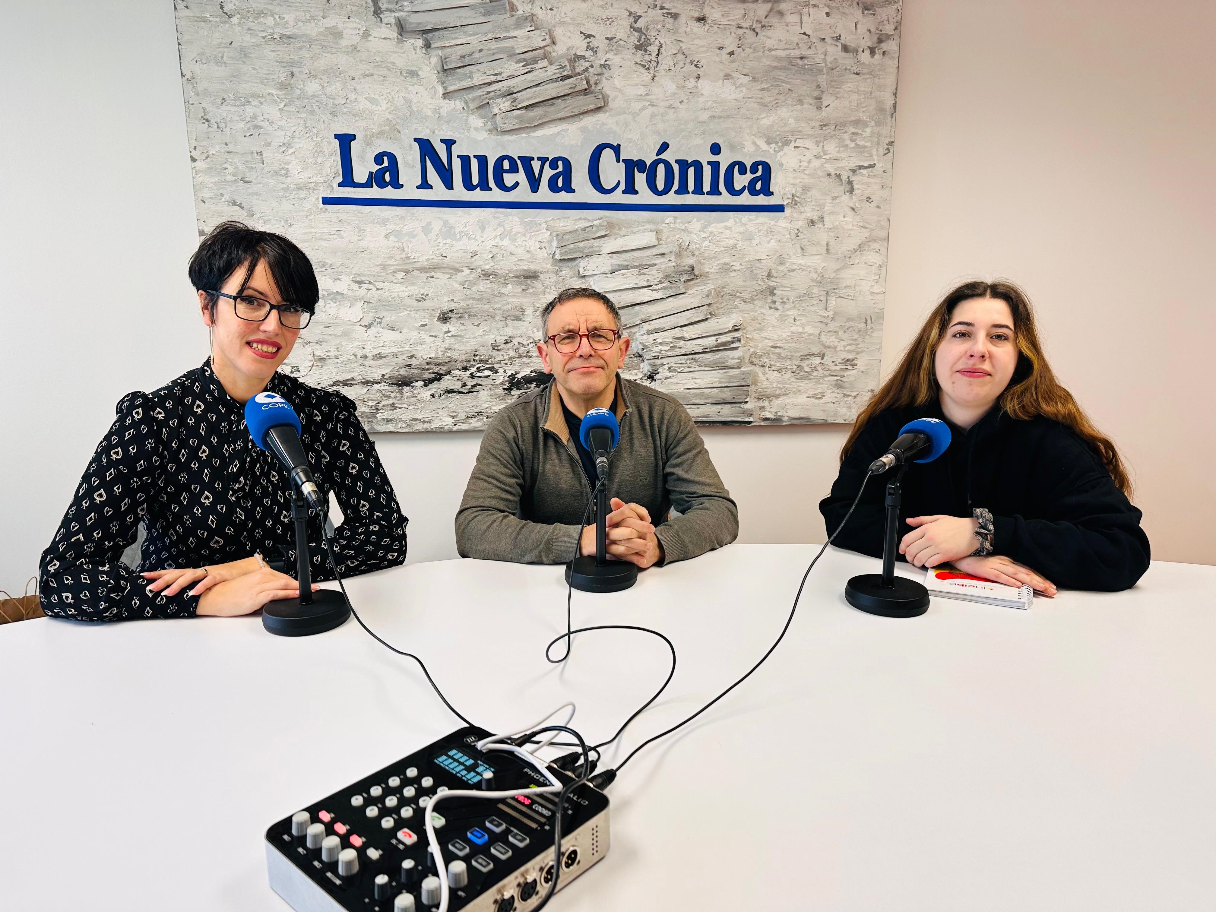 Pepe Gavilanes durante el espacio ‘Entre nosotras’ de Cope León. | L.N.C.