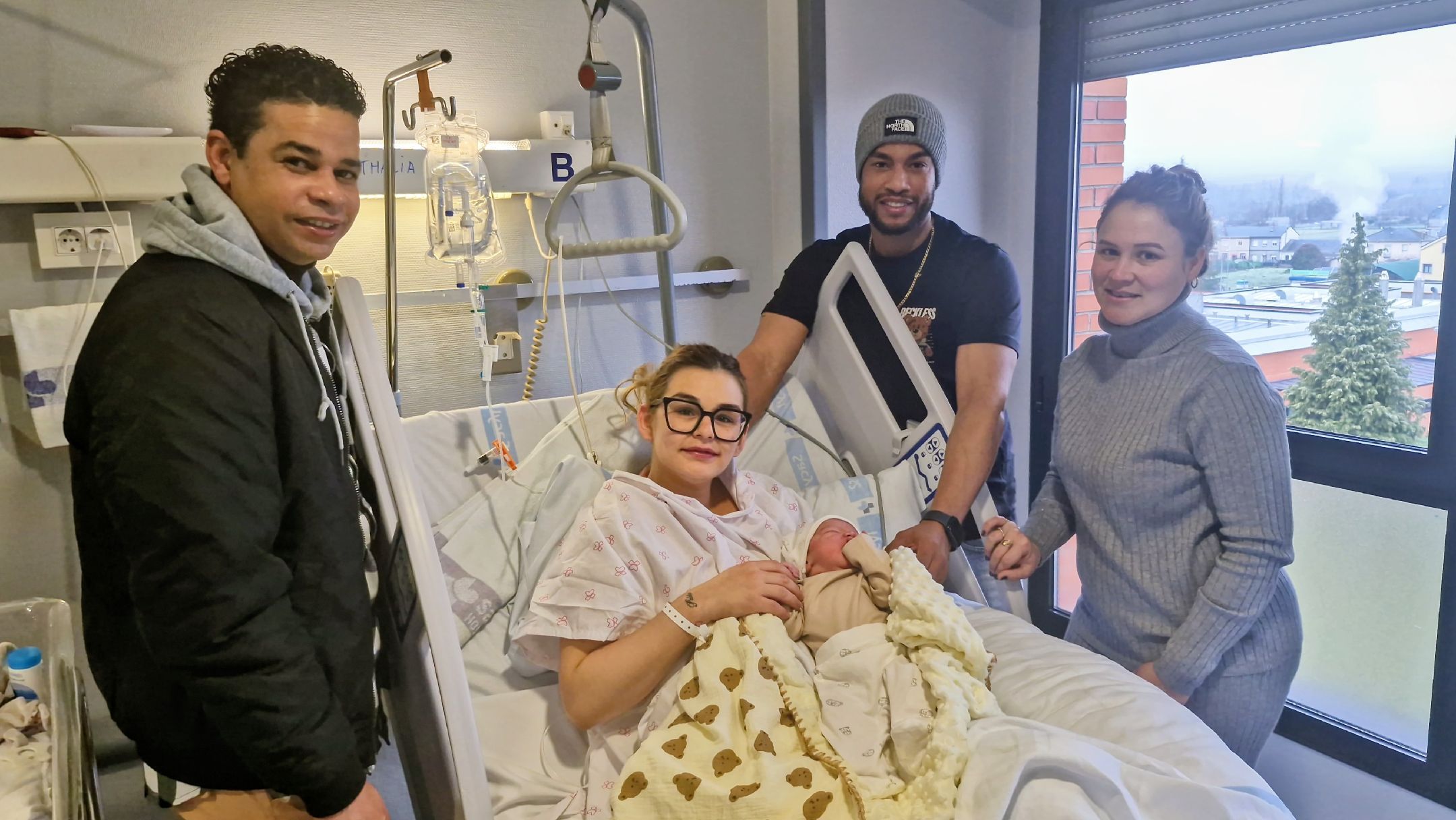 Milán Daniel, el primer bebé berciano y de la provincia de León de 2026. | ICAL