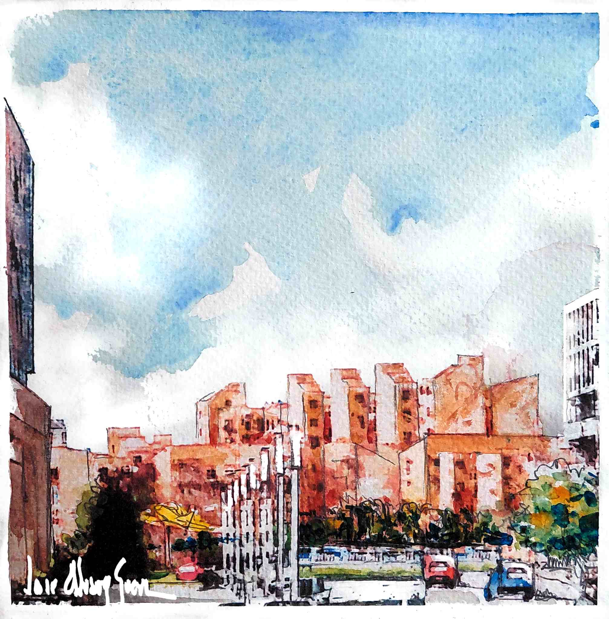 Ilustración realizada por José Álvarez Guerra.