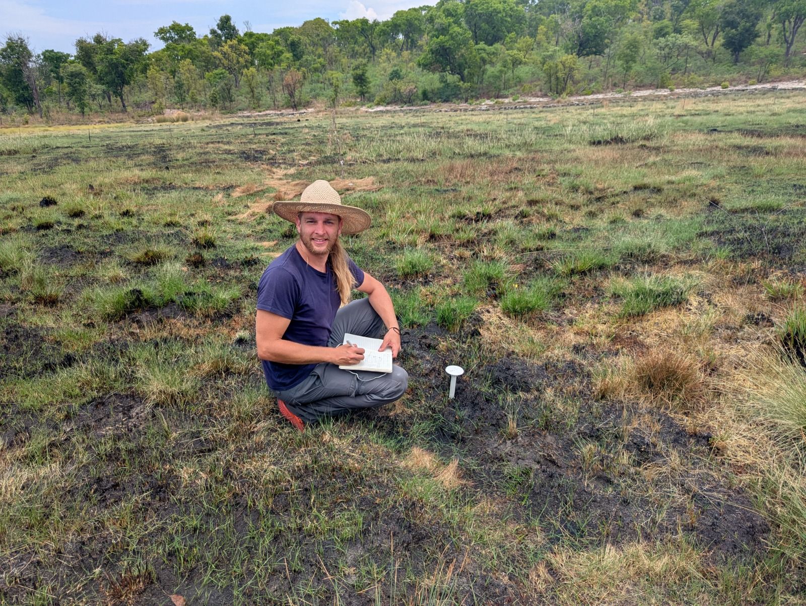  Víctor Fernández-García en su trabajo en Angola. 