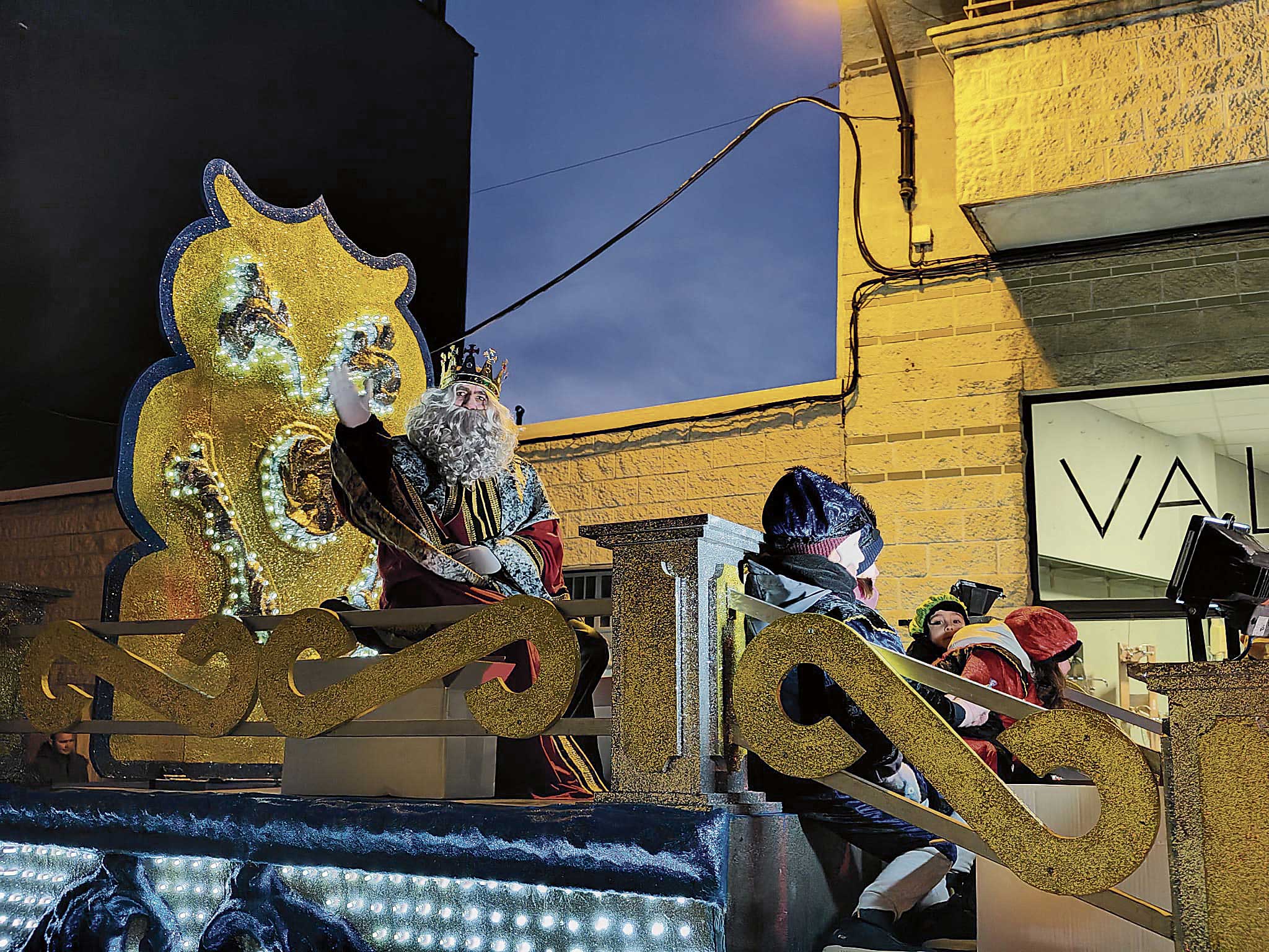 Los Reyes Magos no faltaron a la cita tampoco en Astorga. |L.N.C.