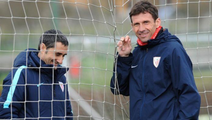 El 'Cuco' Ziganda se verá las caras con su gran amigo Ernesto Valverde con el que coincidió como jugador y compartieron puestos en la estructura del Athletic. ATHLETIC El 'Cuco' Ziganda se verá las caras con su gran amigo Ernesto Valverde con el que coincidió como jugador y compartieron puestos en la estructura del Athletic. ATHLETIC