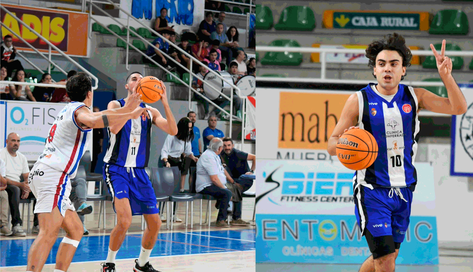 Rubén Salas y Alejandro Tirador se despiden del Clínica Ponferrada. CPSDP (2)