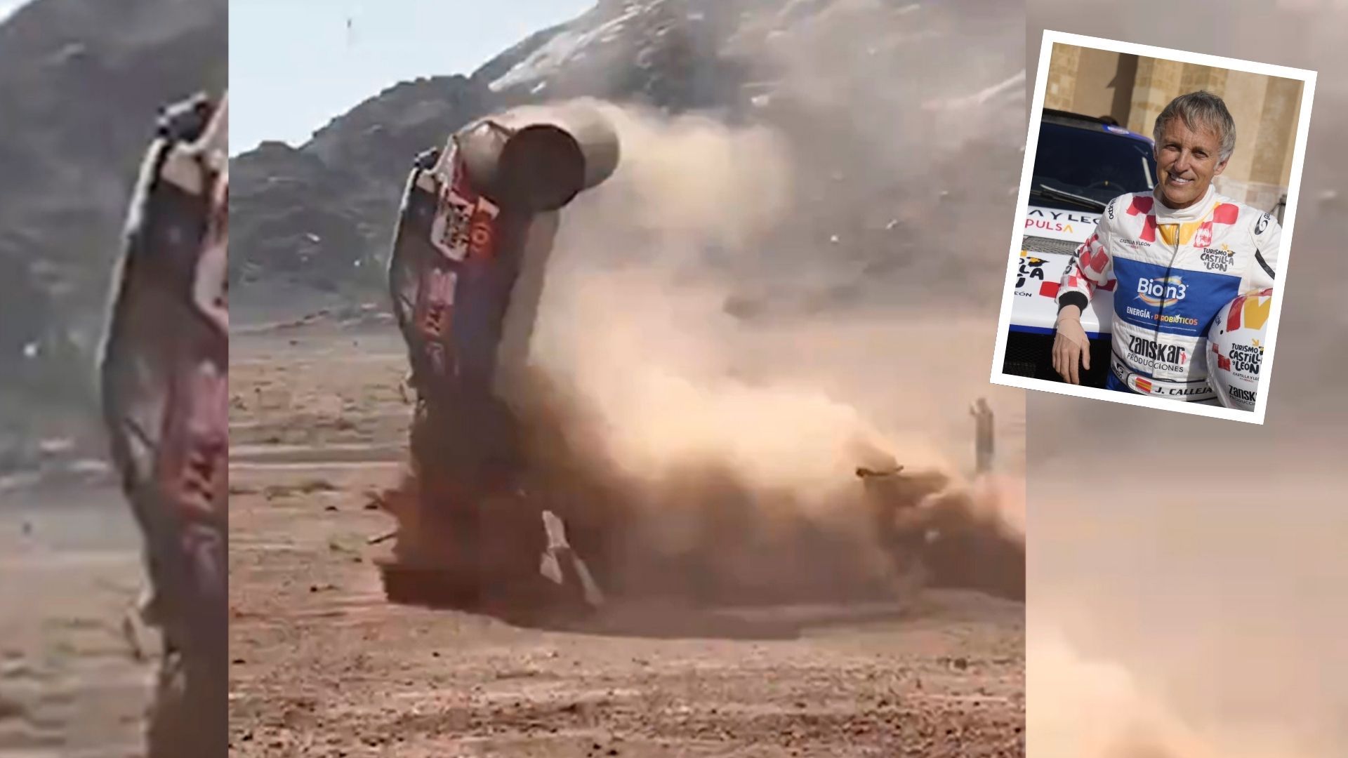 Jesús Calleja sufrió un grave accidente