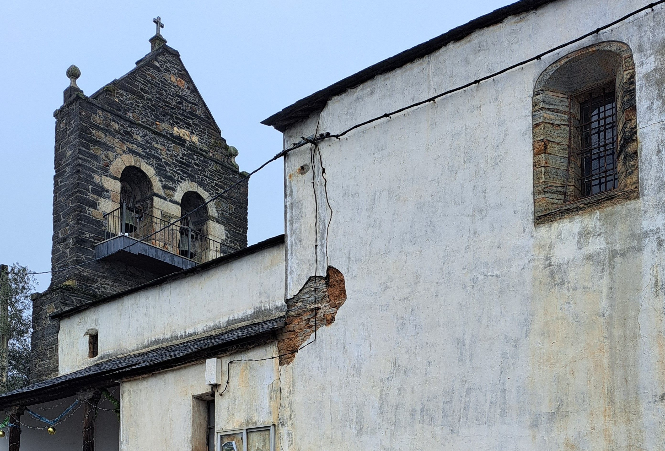 Iglesia de Cobrana, uno de los escenarios de la historia.