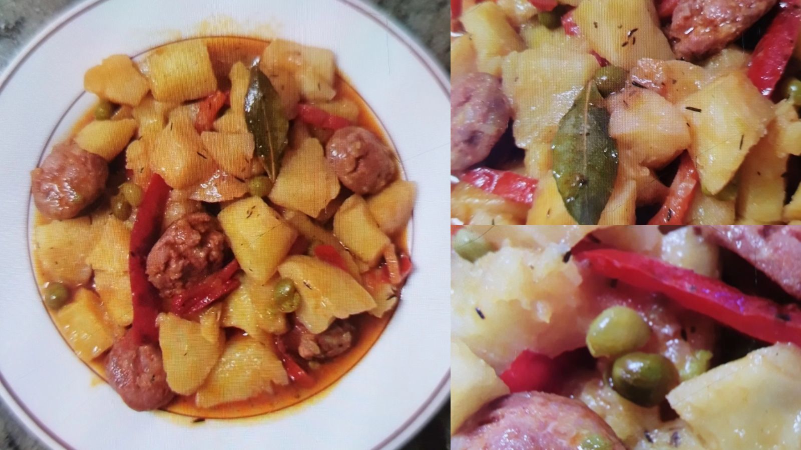 Receta de patatas con chorizo de Marcelo Ramón.