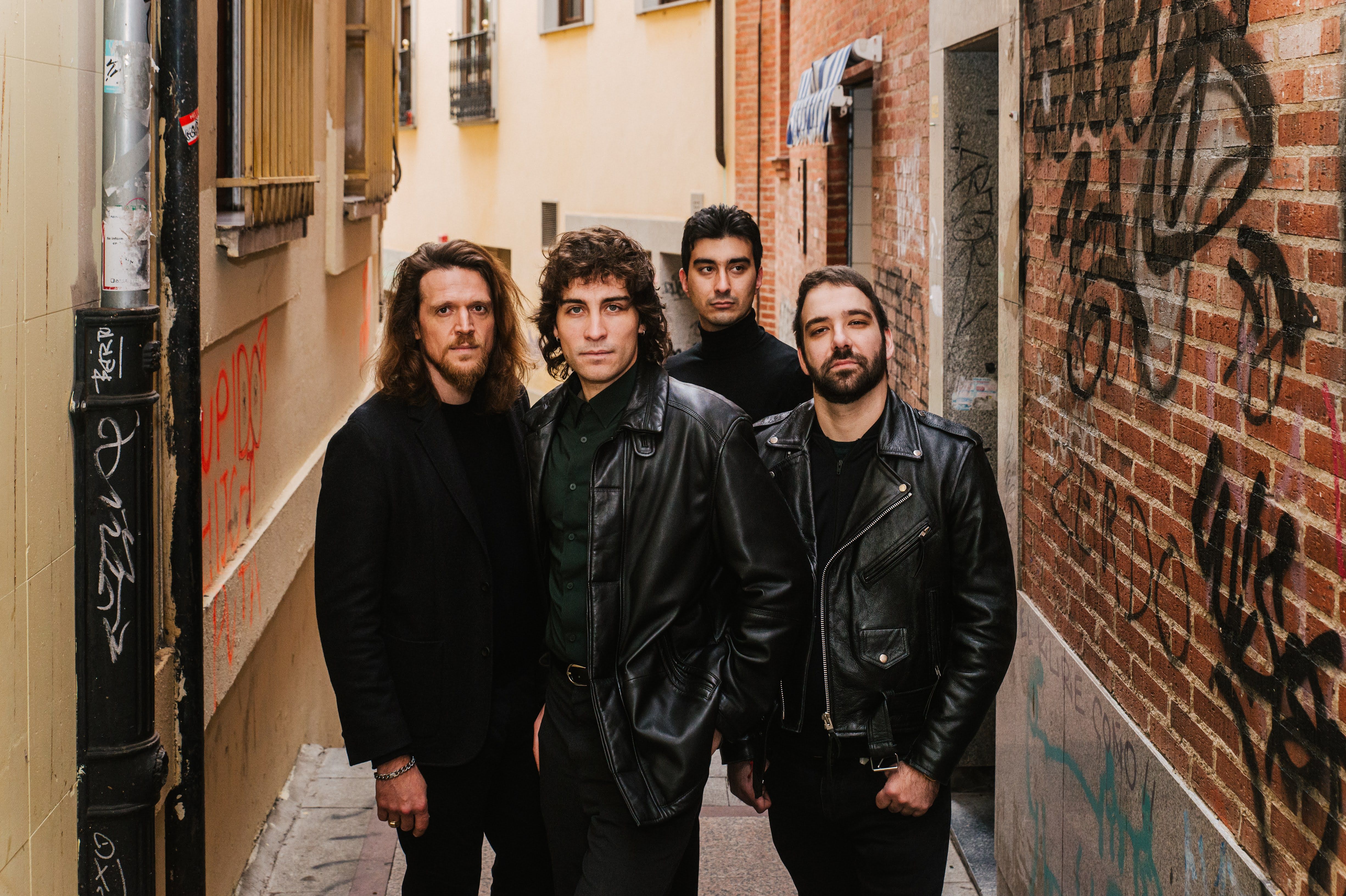 Daniel G. Patón, David Peral, Sergio Álvarez y Sergio Fernández son Naked Eva. | CEDIDA