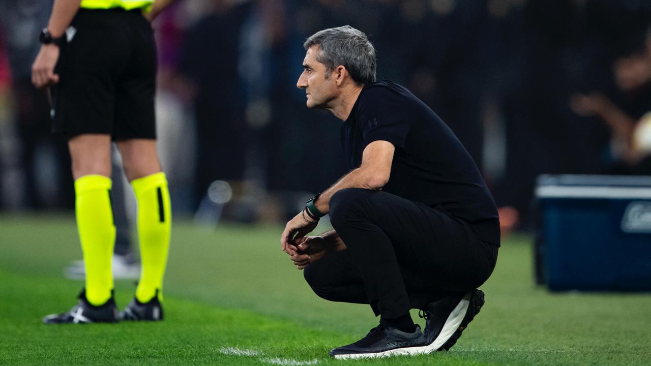 Ernesto Valverde se deshizo en elogios de la Cultural y de su amigo el 'Cuco' Ziganda. ATHLETIC