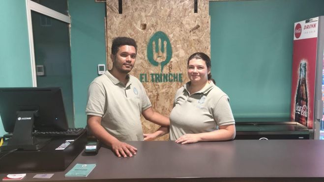 Bruno ha impulsado en La Virgen del Camino su negocio de comida para llevar El Trinche