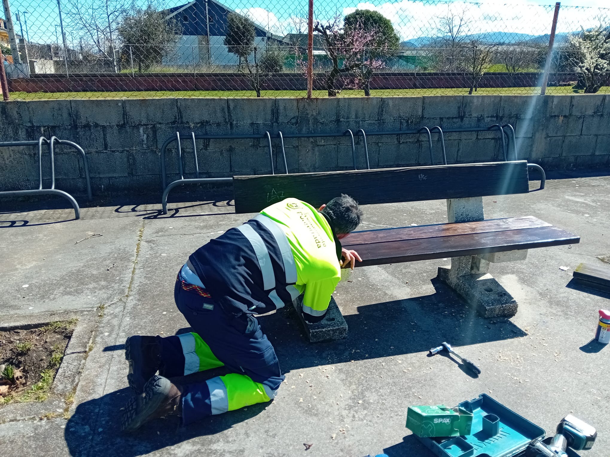 Obras efectuadas en función de la Línea Verde.