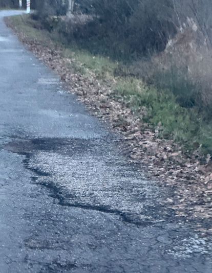 Vista de la carretera de acceso a Aviados.(2)
