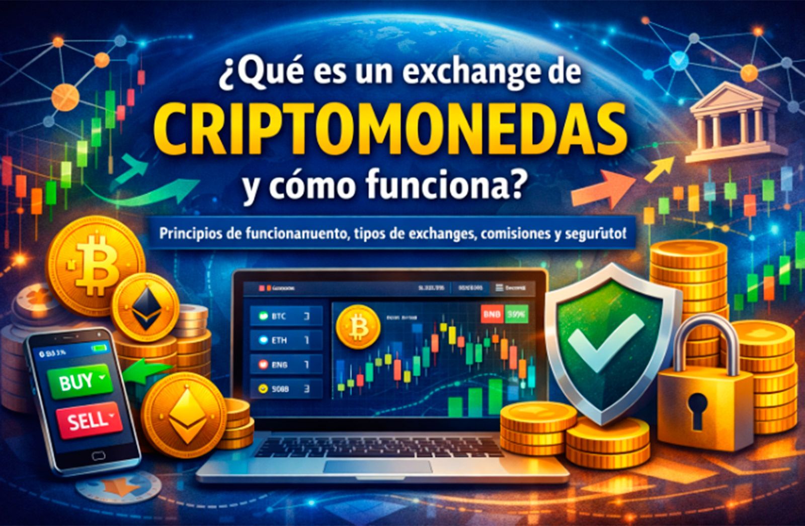 Qué es un exchange de criptomonedas y cómo funciona?