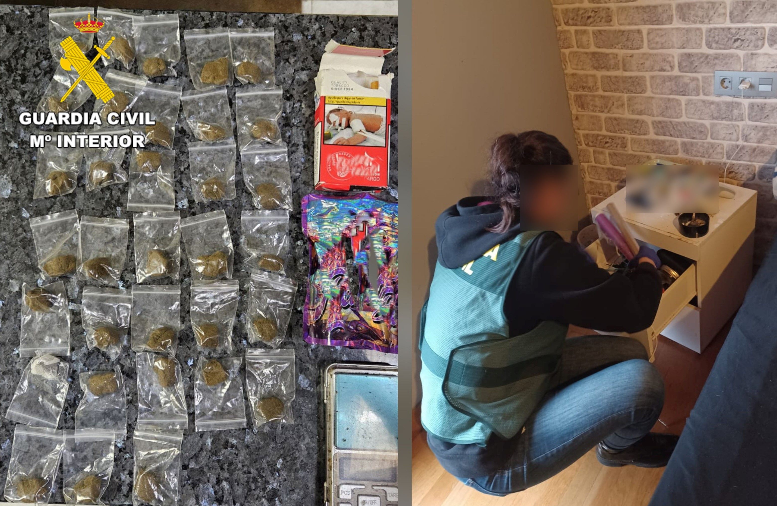 Efectos decomisados en la operación. |Guardia Civil