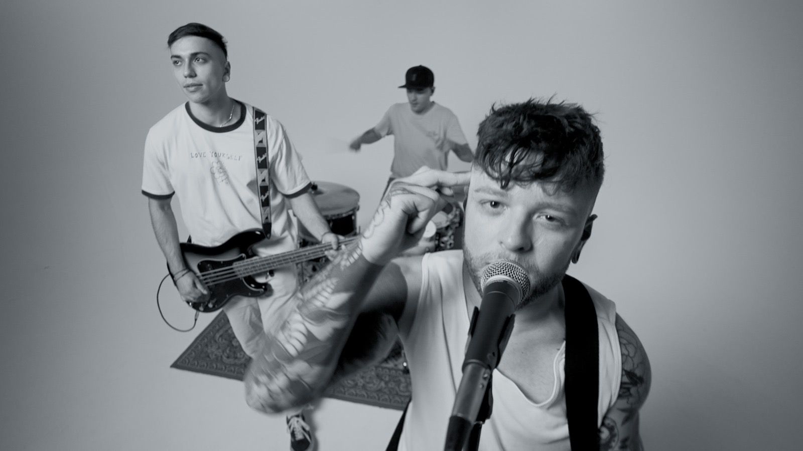 Los integrantes de la banda Teenage Fever. | L.N.C.