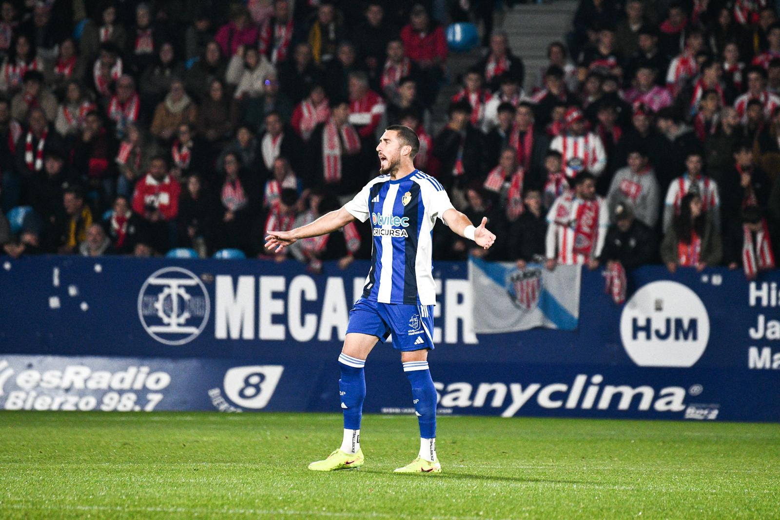 David Andújar ha sido sancionado con dos partidos tras su expulsión ante el Ourense. QUINITO
