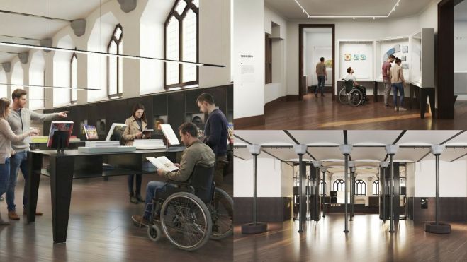 Así será el nuevo aspecto del museo en su planta baja y su primera planta. CEDIDAS