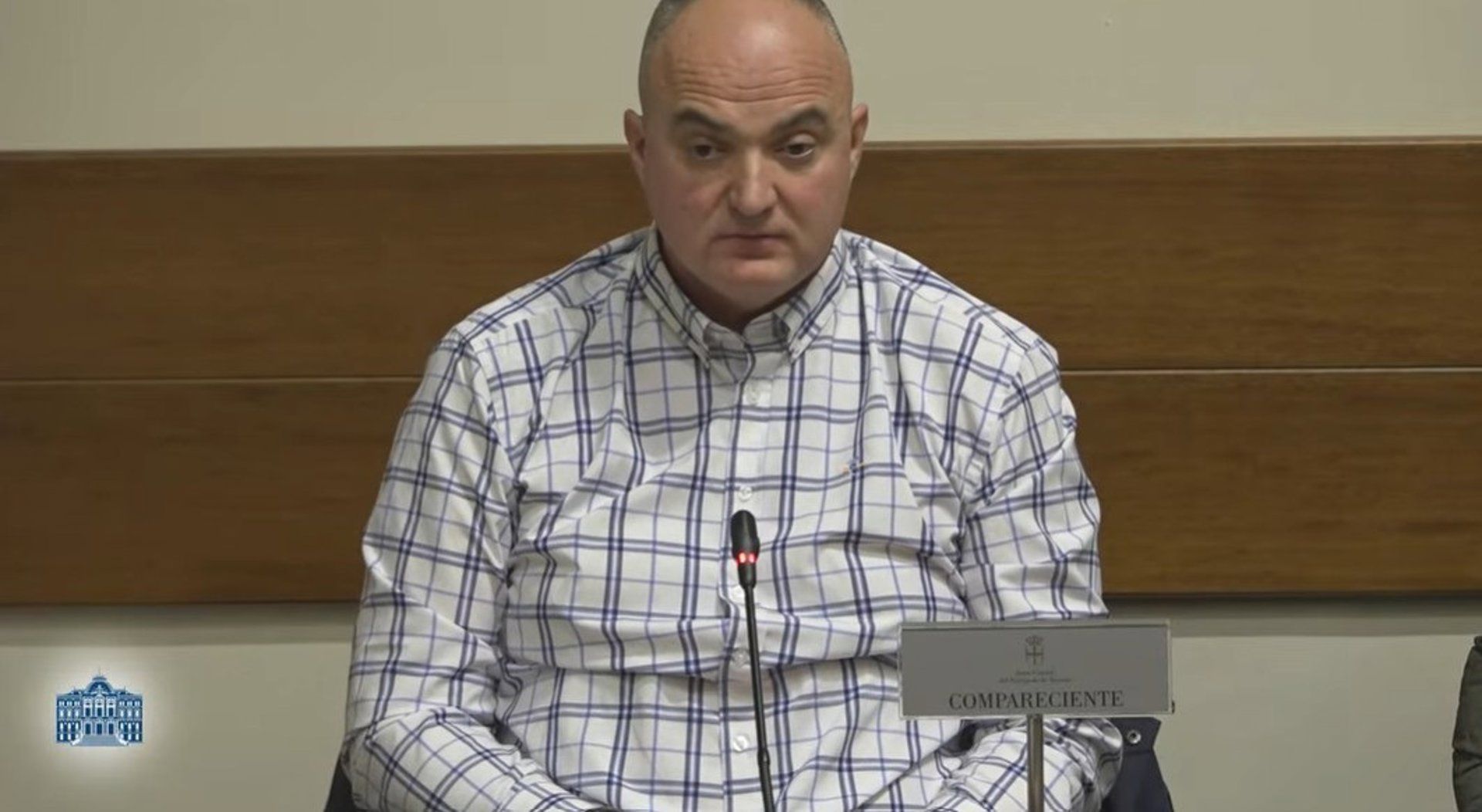 El alcalde de Degaña, Oscar Ancares, comparece en la Junta General.