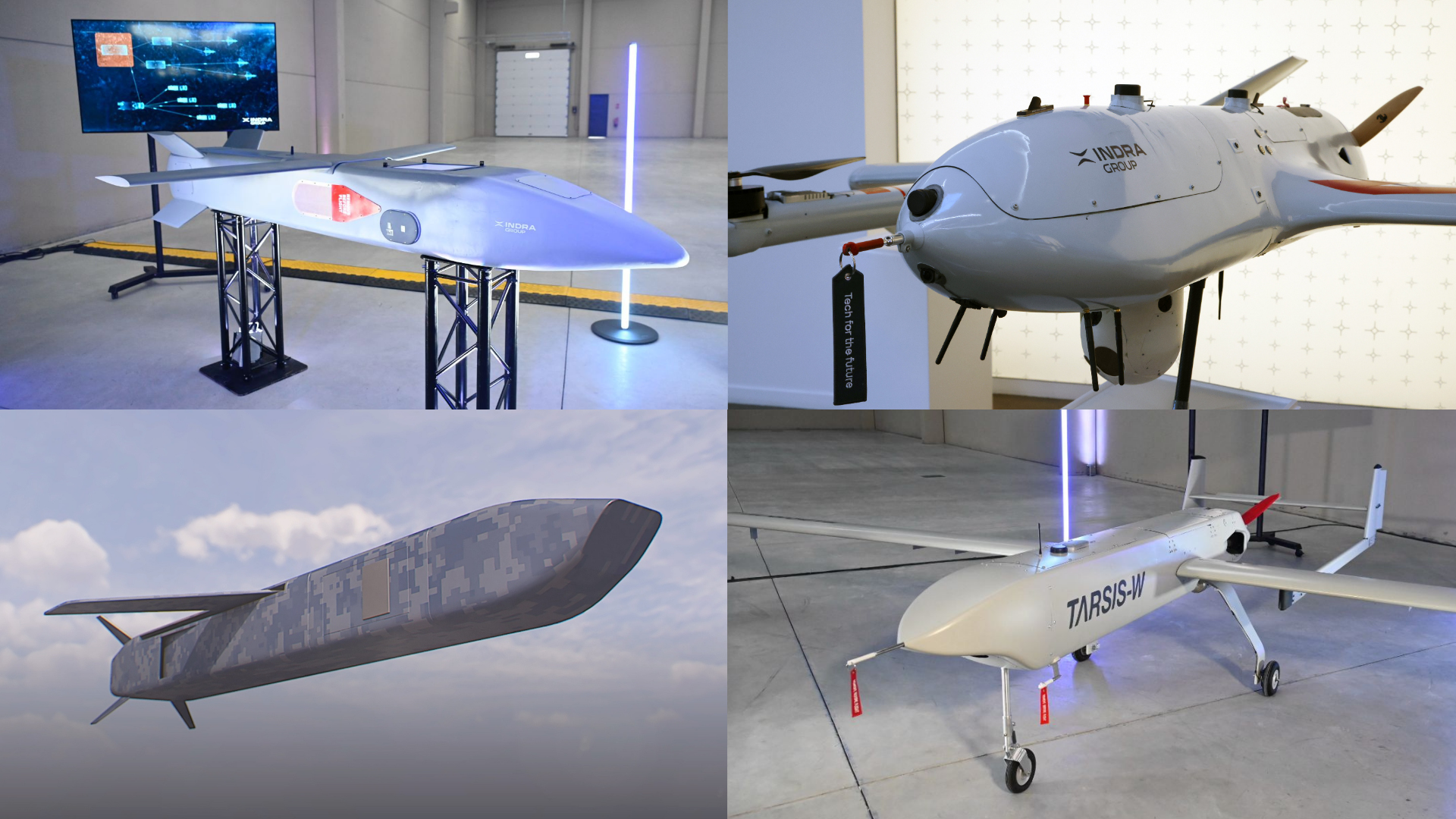 Así son los drones de vigilancia y combate que fabricará Indra en León. | DEFENSA Y SAÚL ARÉN