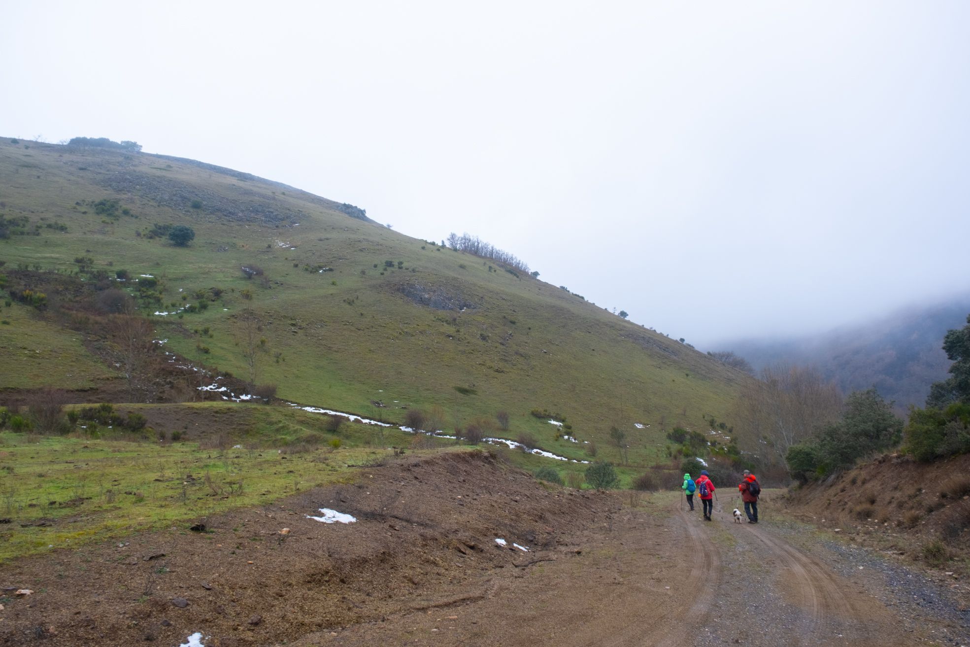 12 Pista de la cantera de Viñayo en la parte baja