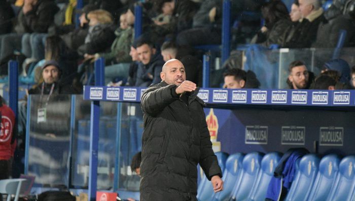 Mehdi Nafti ve cada vez más cerca el regreso de un Vicente Esquerdo que parace haberse recuperado de su pubalgia. ENRIQUE RAMÓN