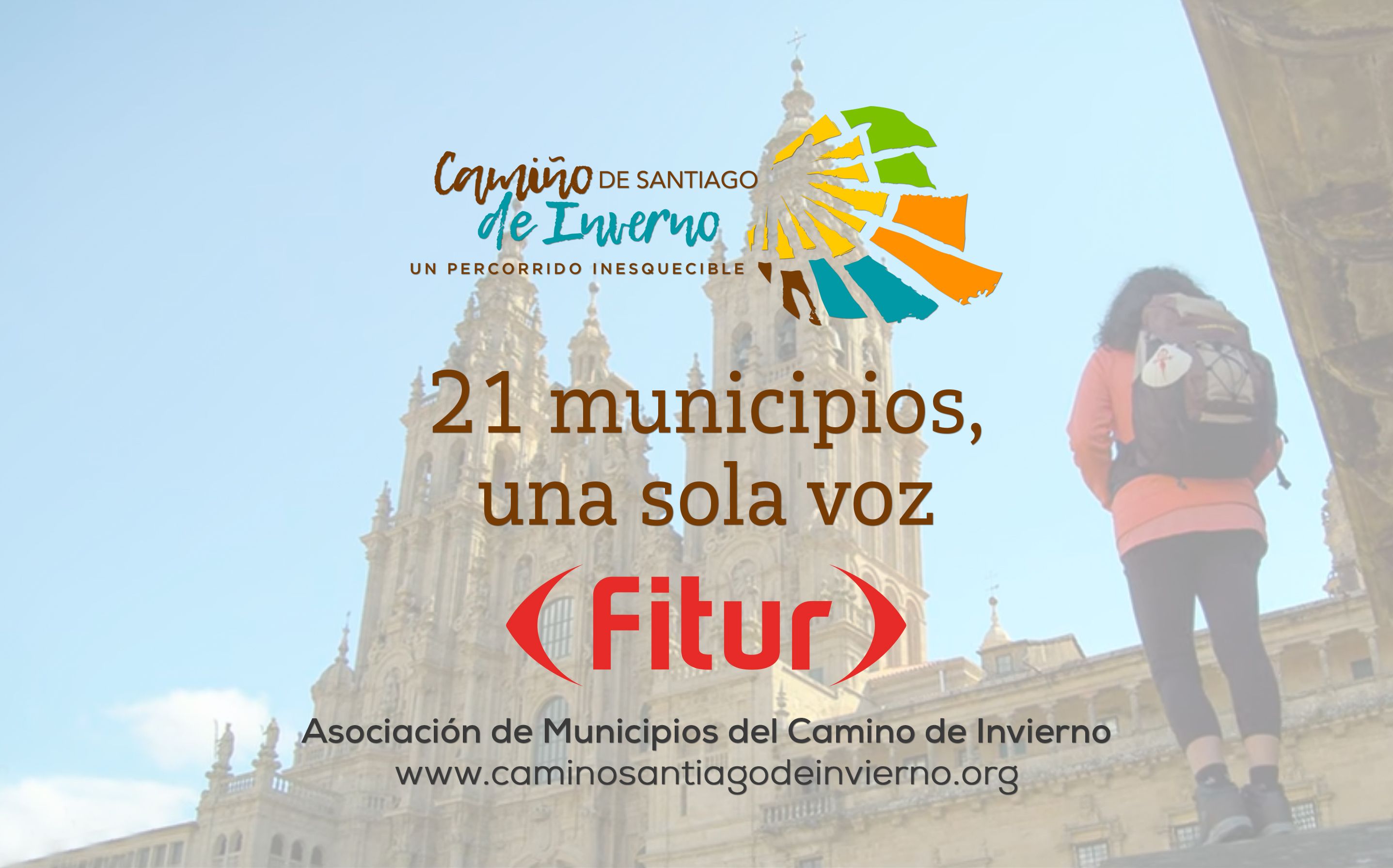 Promoción que lleva el Camino de Invierno a Fitur.