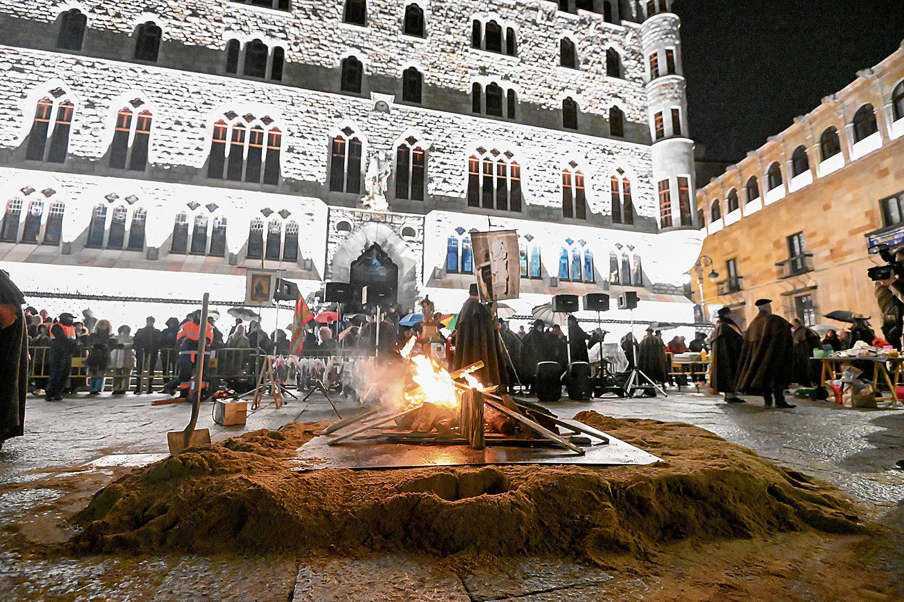 San Marcelo fue el lugar elegido para la celebración de San Antón. | SAÚL ARÉN