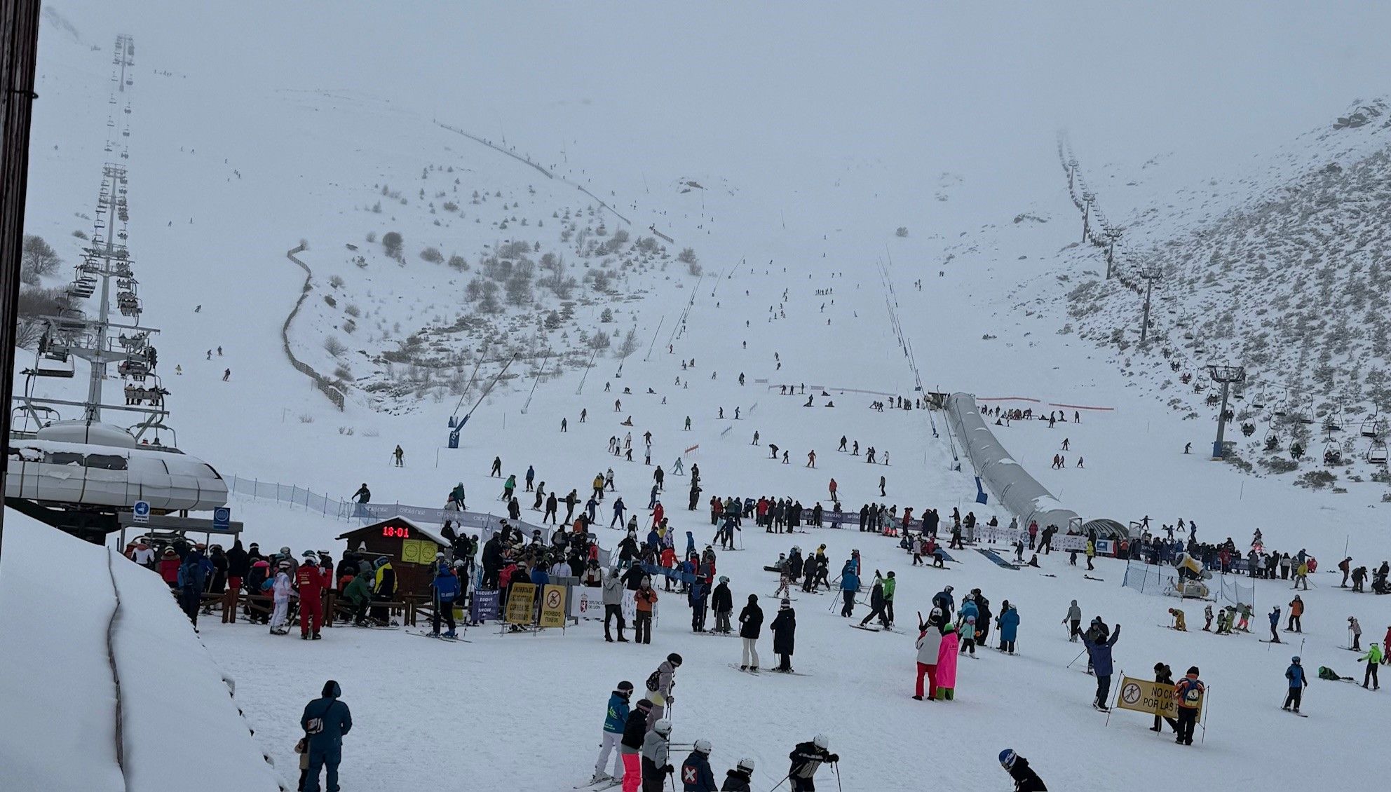 La estación de San Isidro ha recibido un total de 7.221 personas durante las dos jornadas del fin de semana. | L.N.C.