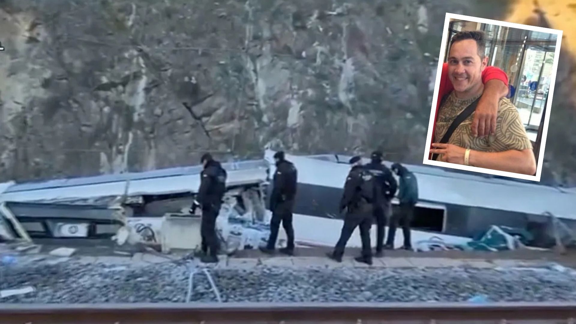 Julio Rodríguez se encuentra desaparecido tras el accidente.