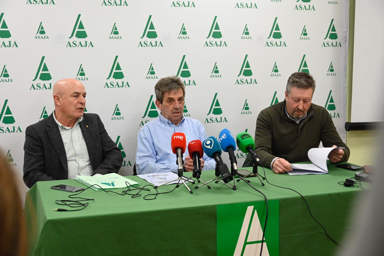 José Antonio Turrado, Arsenio García y Pedro Cañón. | SAÚL ARÉN