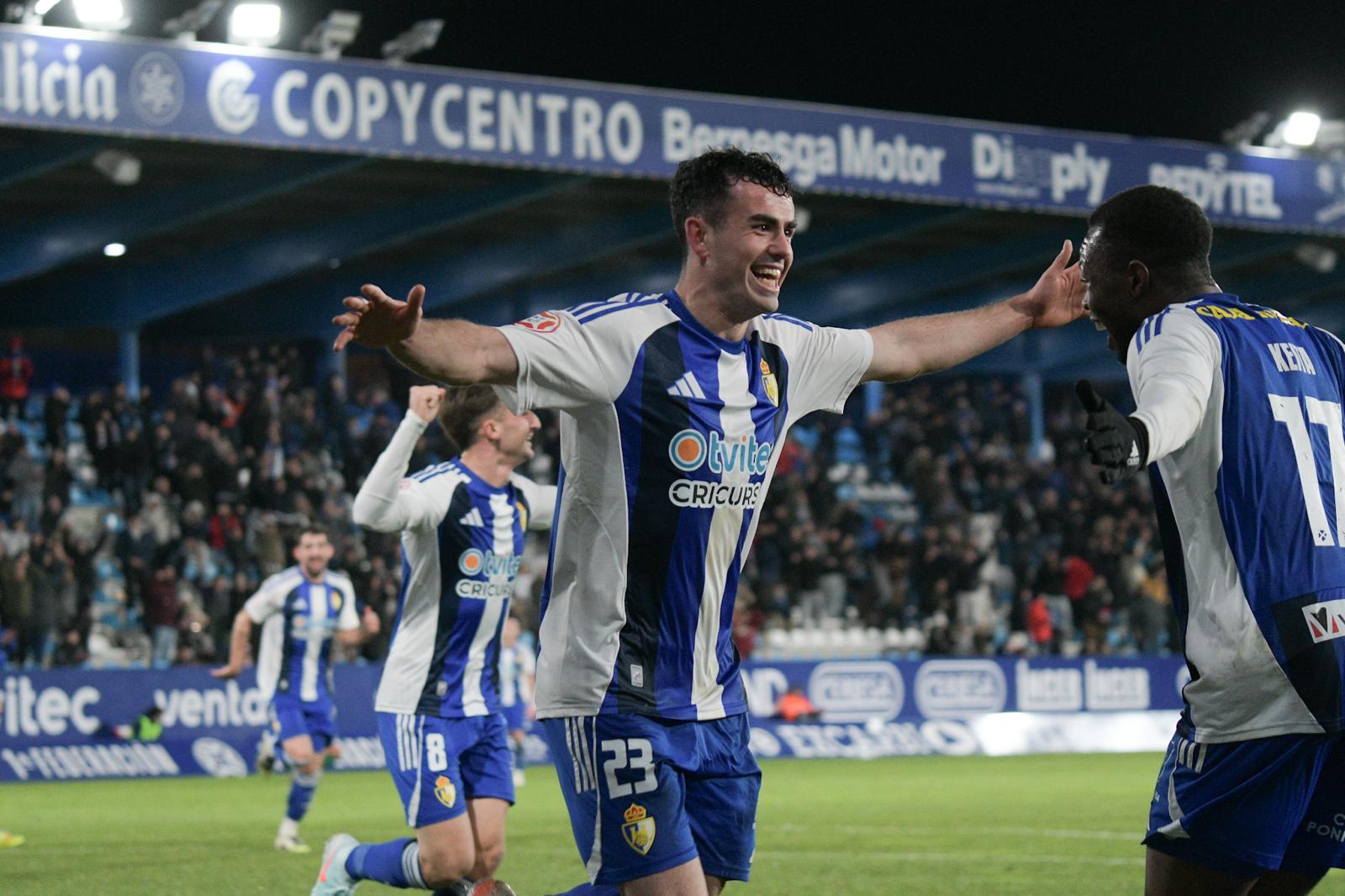 Mario Jorrín en el once ideal de la jornada, tras estar en la rampa de salida de la Ponferradina. ENRIQUE RAMÓN Mario Jorrín en el once ideal de la jornada, tras estar en la rampa de salida de la Ponferradina. ENRIQUE RAMÓN