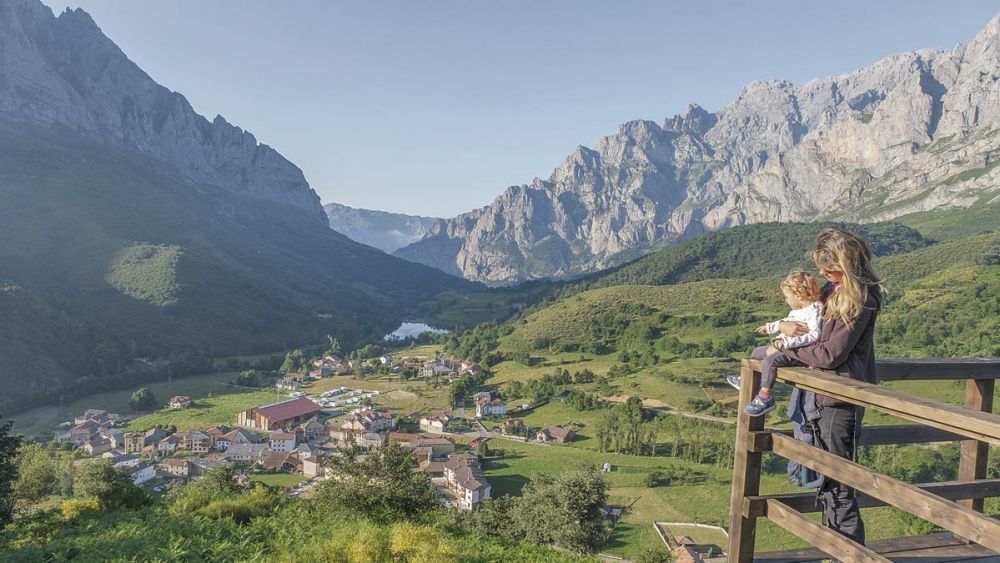 El valle de Valdeón, uno de los rincones del Parque Nacional de los Picos de Europa.| VICENTE GARCÍA