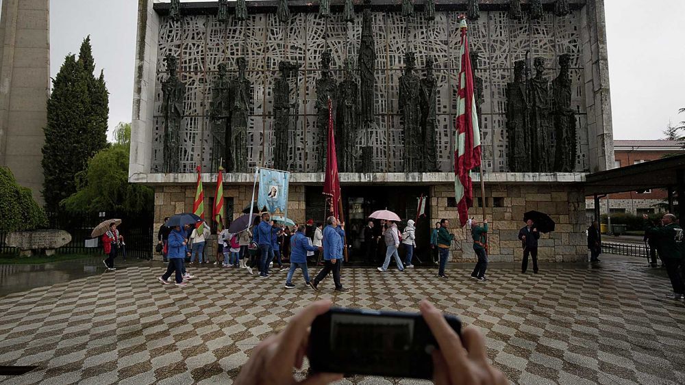 La Basílica es protagonista de numerosas celebraciones religiosas y populares a lo largo del año. |FERNANDO OTERO