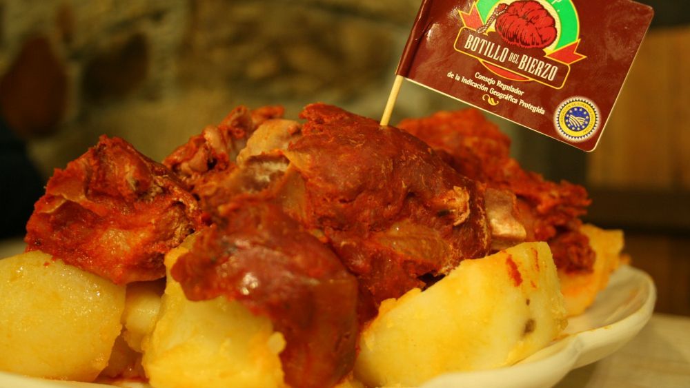 El botillo es el embutido rey de la gastronomía berciana.