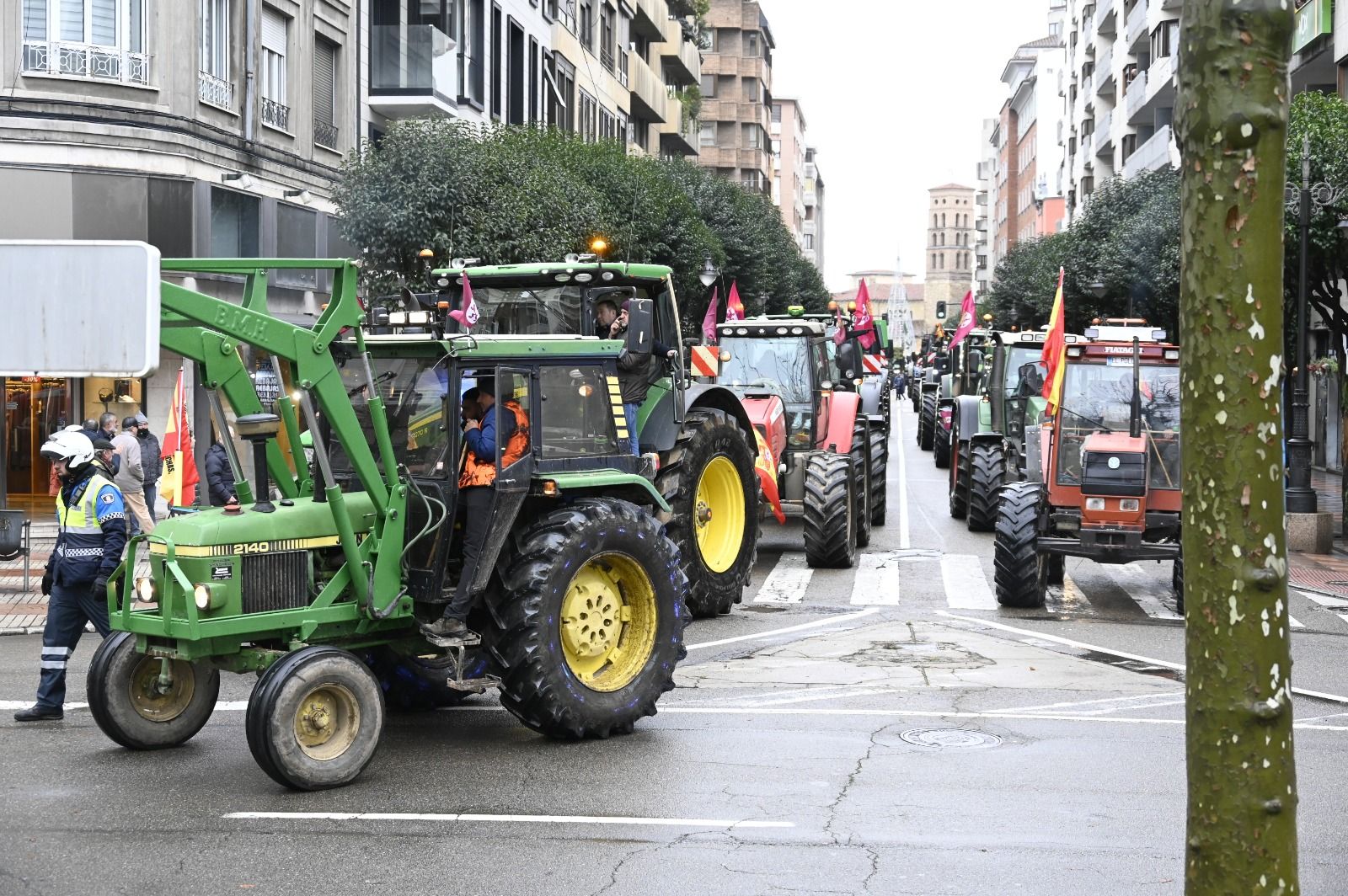 Tractorada en contra de Mercosur en León capital | SAUL ARÉN 