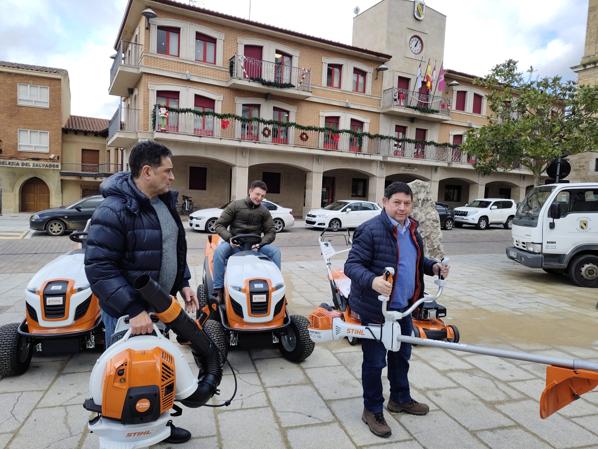 Presentación de la nueva maquinaria adquirida para Coyanza. | L.N.C.