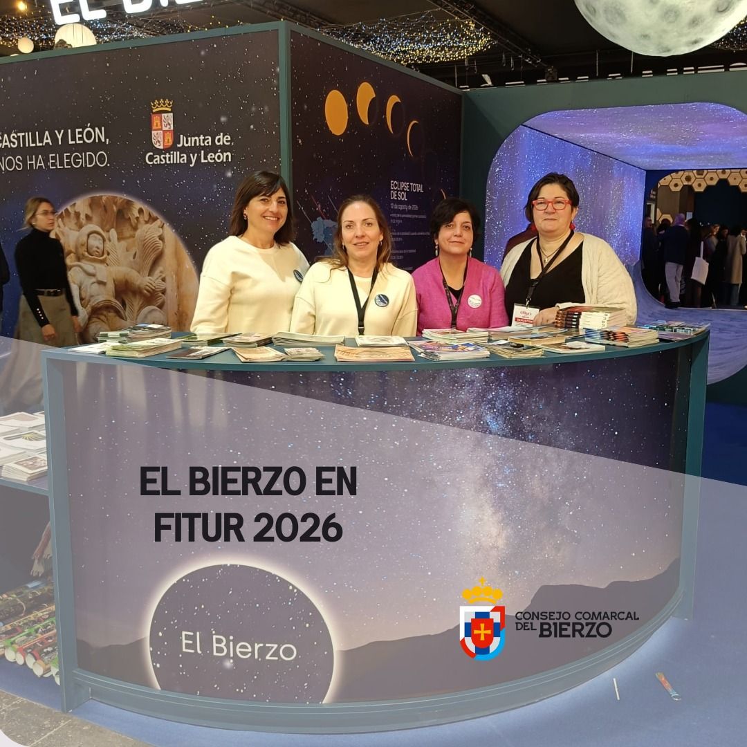 Expositor del Consejo Comarcal del Bierzo en Fitur.