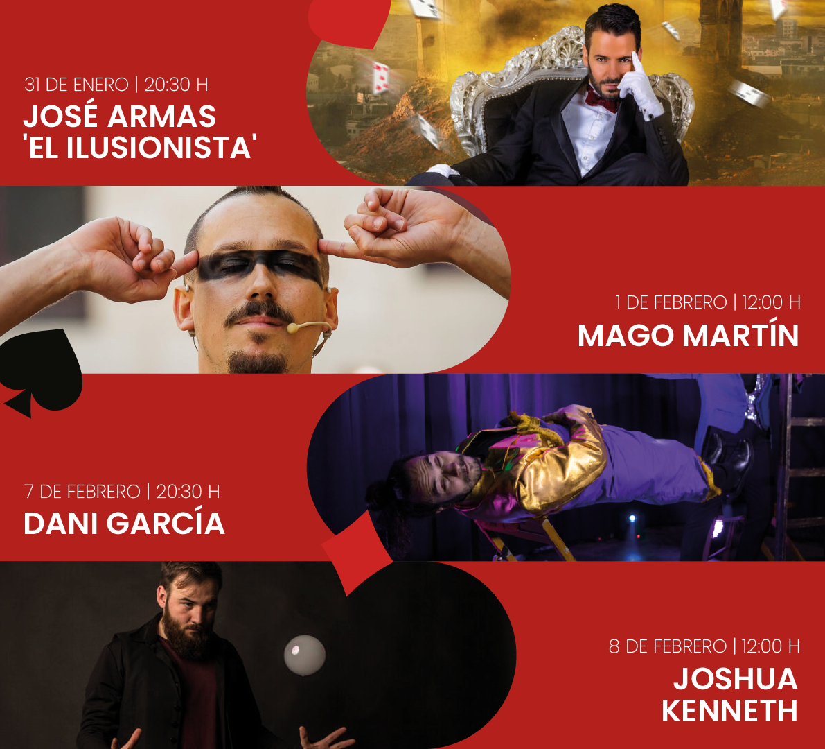 Cartel de la actividad.